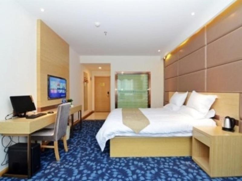Greentree Inn Xi'An Railway Station Airport Bus Wulukou Subway Station Business Hotel Buitenkant foto