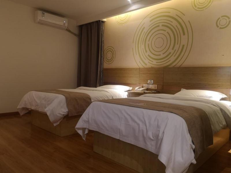 Greentree Inn Xi'An Railway Station Airport Bus Wulukou Subway Station Business Hotel Buitenkant foto