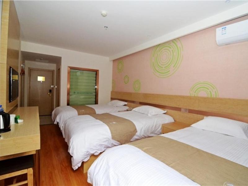 Greentree Inn Xi'An Railway Station Airport Bus Wulukou Subway Station Business Hotel Buitenkant foto