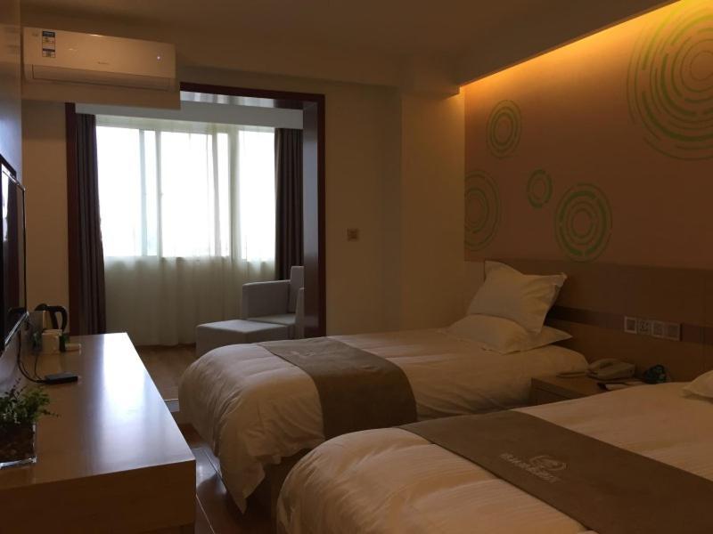 Greentree Inn Xi'An Railway Station Airport Bus Wulukou Subway Station Business Hotel Buitenkant foto