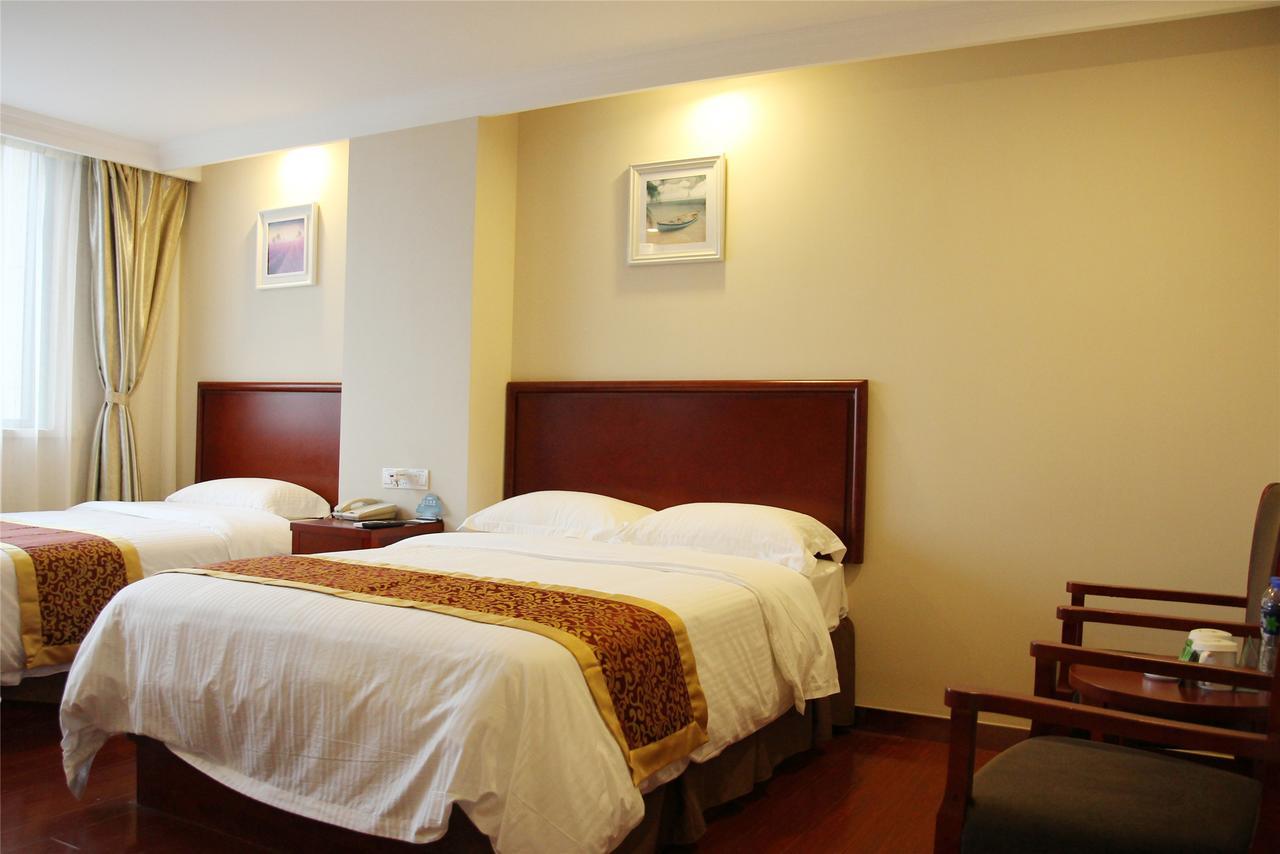 Greentree Inn Xi'An Railway Station Airport Bus Wulukou Subway Station Business Hotel Buitenkant foto