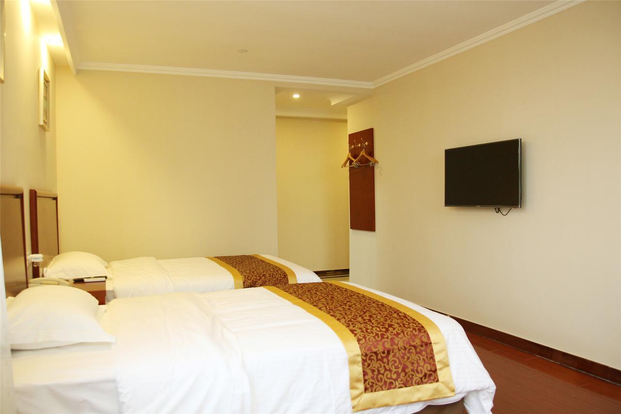 Greentree Inn Xi'An Railway Station Airport Bus Wulukou Subway Station Business Hotel Buitenkant foto