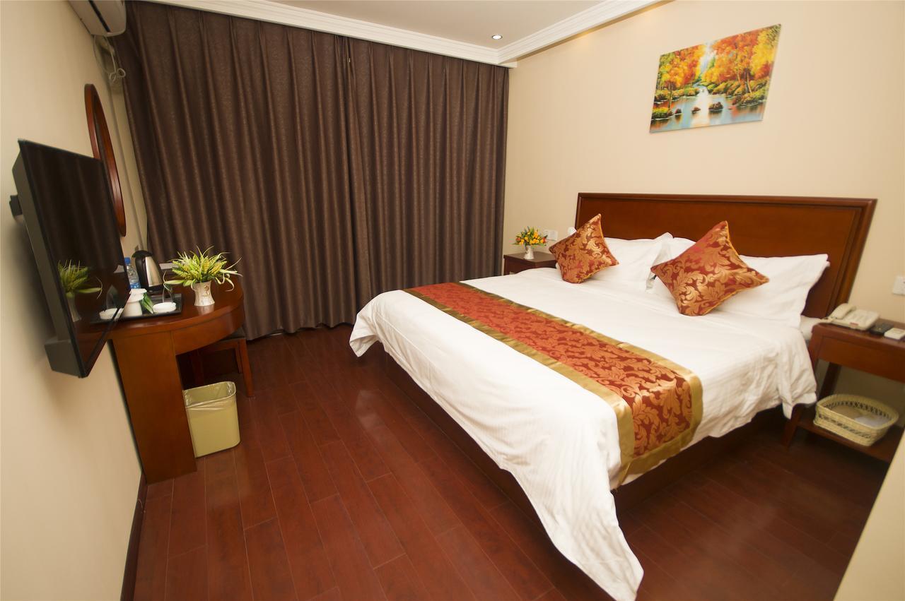 Greentree Inn Xi'An Railway Station Airport Bus Wulukou Subway Station Business Hotel Buitenkant foto