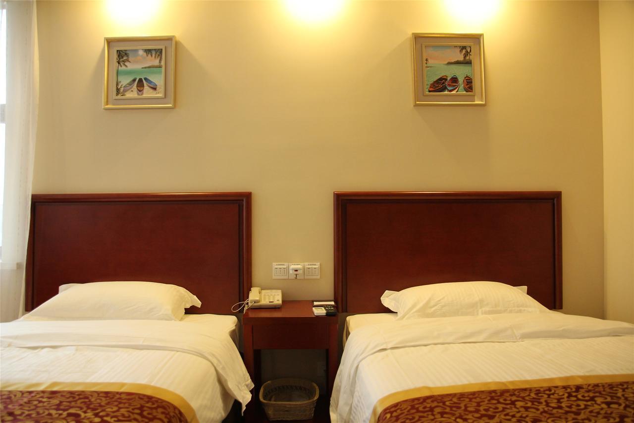 Greentree Inn Xi'An Railway Station Airport Bus Wulukou Subway Station Business Hotel Buitenkant foto