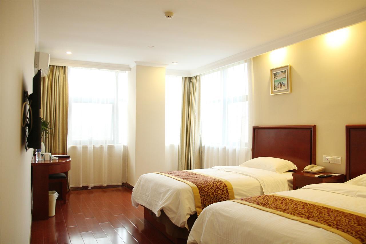 Greentree Inn Xi'An Railway Station Airport Bus Wulukou Subway Station Business Hotel Buitenkant foto