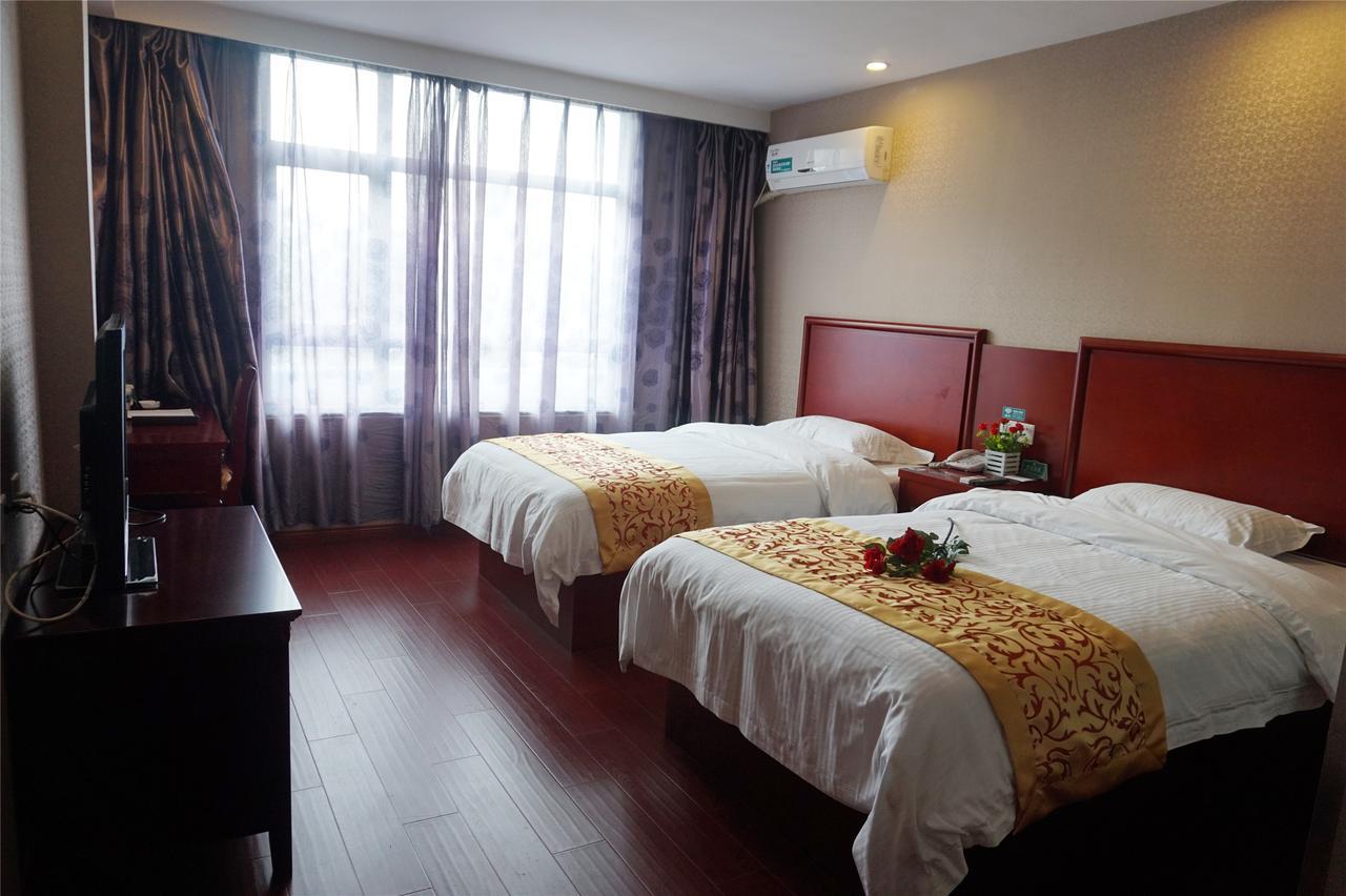 Greentree Inn Xi'An Railway Station Airport Bus Wulukou Subway Station Business Hotel Buitenkant foto